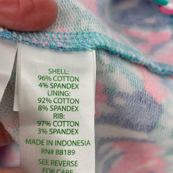 Lilly Pulitzer Pink and Blue Mini Skirt - Picture 10 of 11